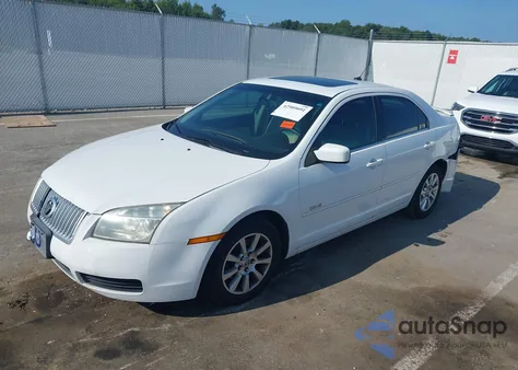 2007 Mercury Milan V6 from USA, damaged, VIN 3MEHM07187R668286